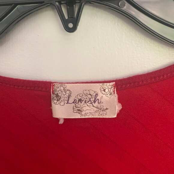Lavish Women's Blouse S/L Like New - Picture 4 of 8